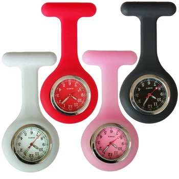 Разноцветные булавки доктор медсестра часы из силиконовой резины брелок карманные часы больница медицинские персональные женские часы подарки часы