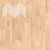 Инженерная доска Lab Arte Chevron Французская елка рустик 400х90х14 мм Дуб Блонд