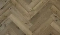 Виниловый ламинат  Boho Floors AQVA елочка Herringbone Дуб Джадо AQ202