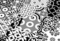 Ламинат Falquon Quadraic Black&White