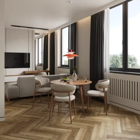 Виниловый ламинат SPC Floorwood Authentic 1737 Античное золото