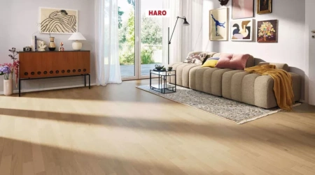 Инженерная доска Haro Strip Allegro 4000 Series Дуб инвизибл натуральный 543495
