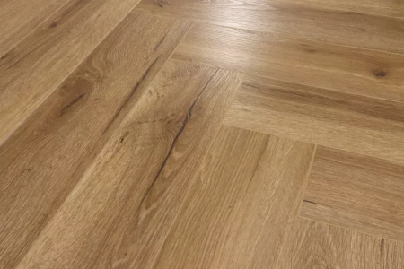 Виниловый пол CronaFloor Herringbone 2.0 Дуб Лион H012