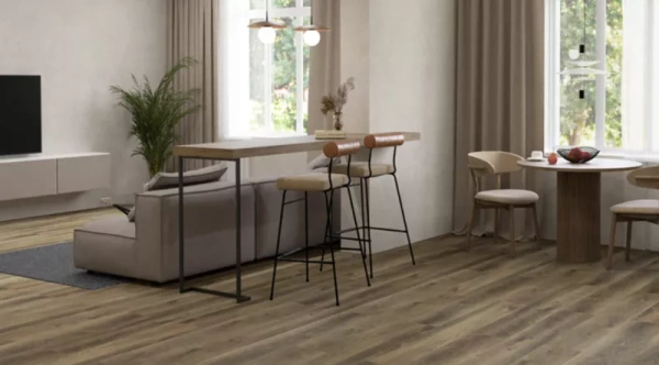 SPC ламинат Aquamax Sander 45725 Дуб Квантис