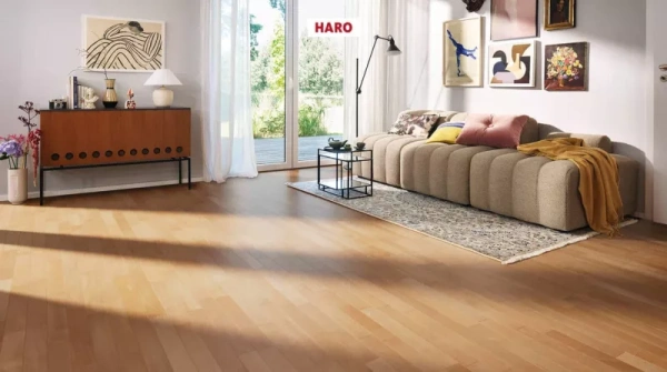 Инженерная доска Haro Strip Allegro 4000 Series Бук пропаренный тренд 548141
