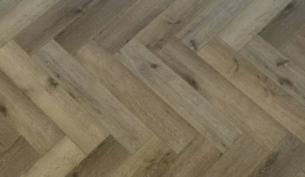 Виниловый ламинат  Boho Floors AQVA елочка Herringbone Дуб Джадо AQ202
