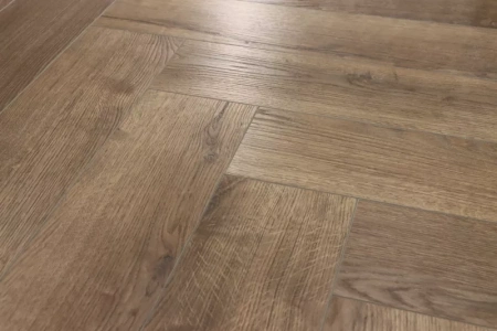 Виниловый пол CronaFloor Herringbone 2.0 Дуб Анже H016