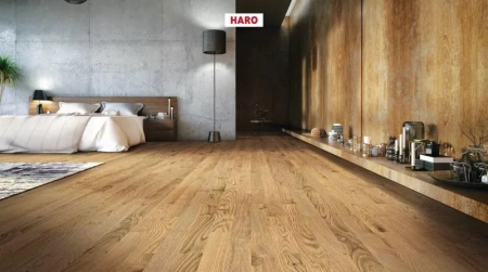 Инженерная доска Haro Strip Allegro 4000 Series Дуб натуральный 543562