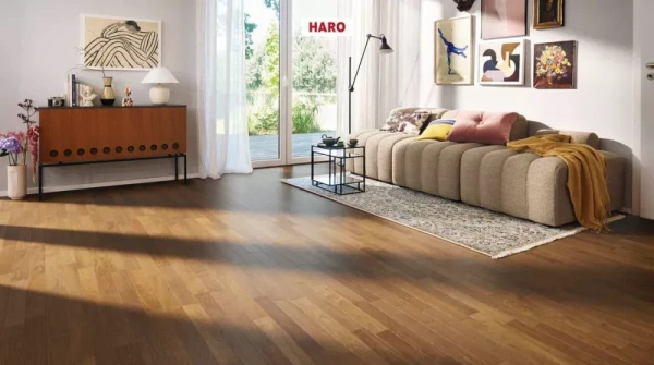 Инженерная доска Haro Strip Allegro 4000 Series Дуб дымчатый натуральный nL+ 543498
