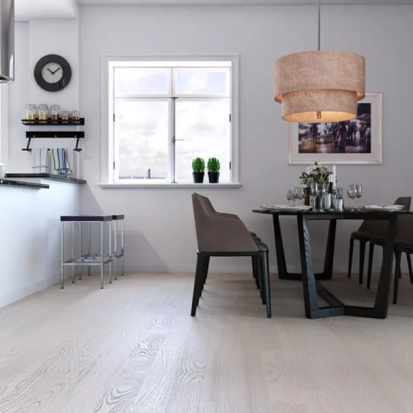 Паркетная доска Polarwood Classic Ясень Ricotta Matt 3S 2G