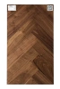 Инженерная доска Ablux Английская елка Орех Американский селект 15 мм Herringbone