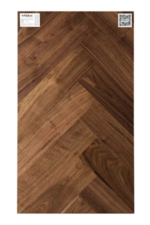 Инженерная доска Ablux Английская елка Орех Американский селект 15 мм Herringbone