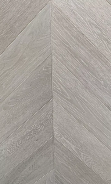 Инженерная доска HM Flooring Французская елка Дуб Pearl натур