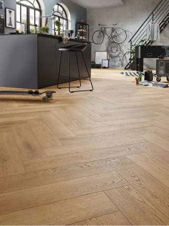 Ламинат Swiss Krono Herringbone Дуб Пиза D3861