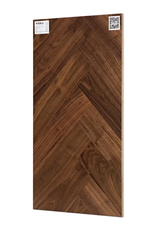 Инженерная доска Ablux Английская елка Орех Американский селект Herringbone