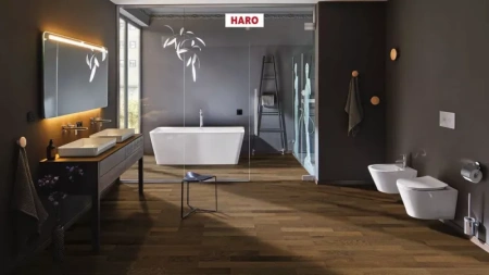 Инженерная доска Haro Strip Allegro 4000 Series Дуб дымчатый 540138