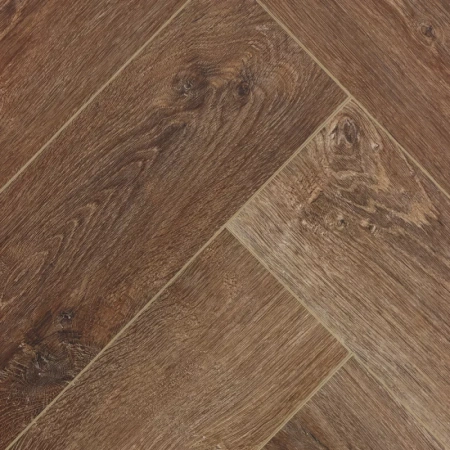 Виниловый ламинат CronaFloor Herringbone Дуб Тулуза H001