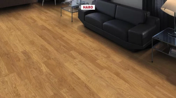 Инженерная доска Haro Strip Allegro 4000 Series Дуб натуральный nL+ 543563