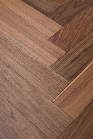 Инженерная доска HM Flooring Английская елка Орех американский селект